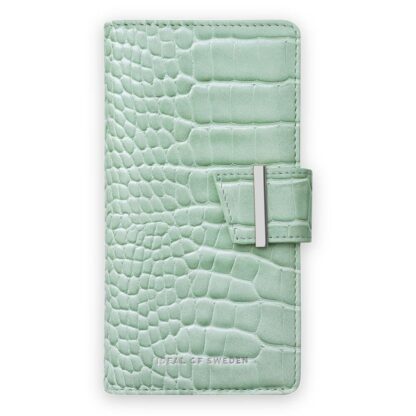 iDeal Of Sweden Cora Phone Wallet Flip Cover iPhone 12 Pro Max - Mint Croco