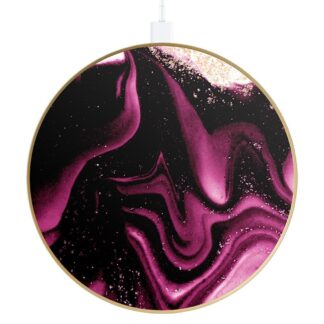 iDeal Of Sweden Fashion QI Charger - Golden Ruby Marble - 10W