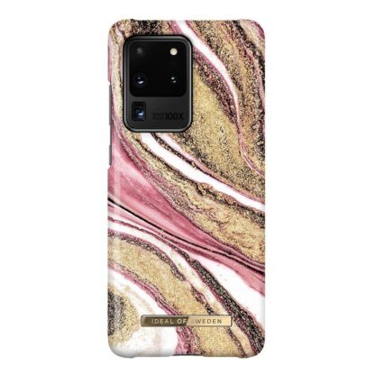 iDeal Of Sweden Samsung Galaxy S20 Ultra Fashion Case - Cosmic Pink Swirl