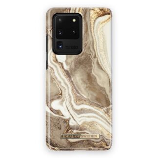 iDeal Of Sweden Samsung Galaxy S20 Ultra Fashion Case Golden Sand Marble