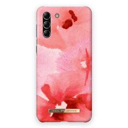 iDeal Of Sweden Samsung Galaxy S21+ (Plus) Fashion Bagside Case Coral Blush Floral