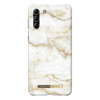 iDeal Of Sweden Samsung Galaxy S21+ (Plus) Fashion Case Golden Pearl Marble