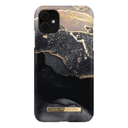 iDeal Of Sweden iPhone 11 Fashion Case Golden Twilight Marble