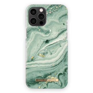 iDeal Of Sweden iPhone 11 Pro / XS / X Fashion Bagside Case Mint Swirl Marble