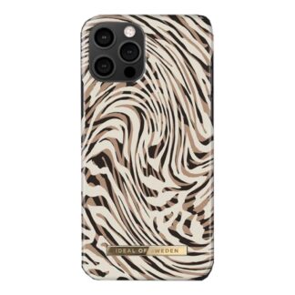 iDeal Of Sweden iPhone 12 / 12 Pro Fashion Case Hypnotic Zebra