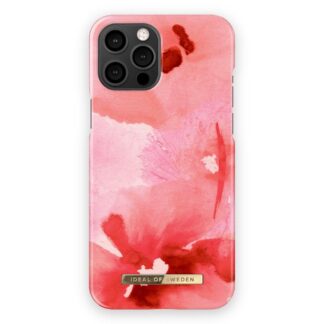 iDeal Of Sweden iPhone 12 Pro Max Fashion Bagside Case Coral Blush Floral