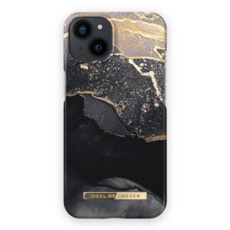 iDeal Of Sweden iPhone 13 Fashion Cover Golden Twilight Marble