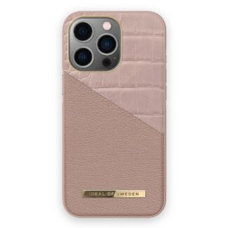iDeal Of Sweden iPhone 13 Pro Fashion Cover Atelier - Rose Smoke Croco
