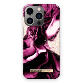 iDeal Of Sweden iPhone 13 Pro Fashion Cover Golden Ruby Marble