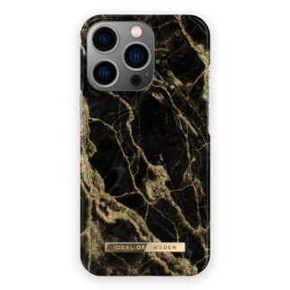 iDeal Of Sweden iPhone 13 Pro Max Fashion Cover Golden Smoke Marble