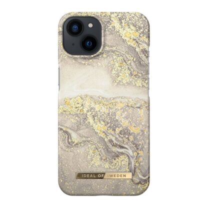 iPhone 14 / 13 iDeal Of Sweden Fashion Case - Sparkle Greige Marble
