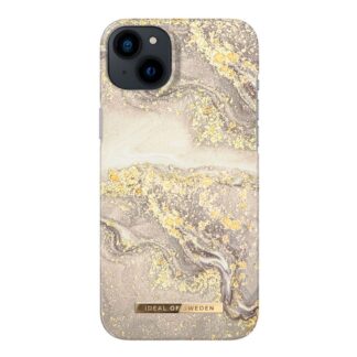 iPhone 14 Plus iDeal Of Sweden Fashion Case - Sparkle Greige Marble