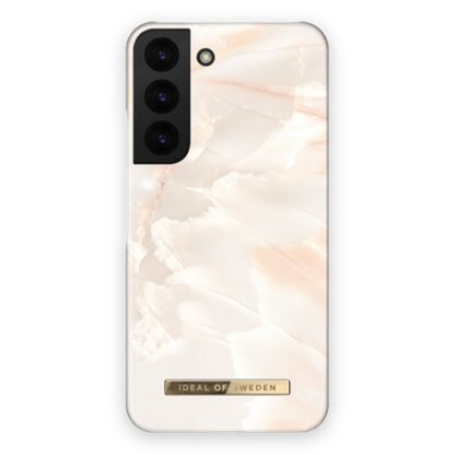iDeal Of Sweden Samsung Galaxy S22 Fashion Case Rose Pearl Marble