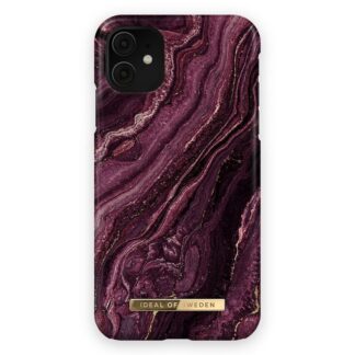 iDeal Of Sweden iPhone 11 Fashion Case Crystal Golden Plum