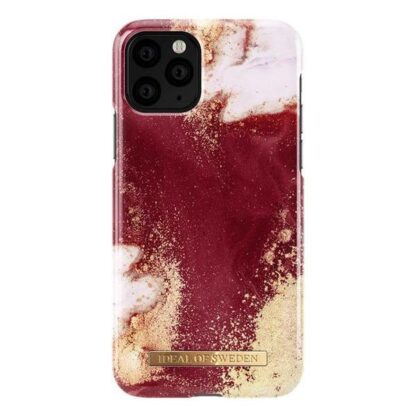 iDeal Of Sweden iPhone 11 Pro Fashion Case Burgundy Marble