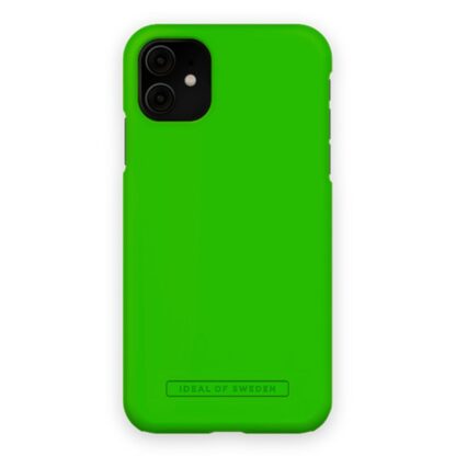 iPhone 11 Ideal Of Sweden Fashion Case Seamless - Hyper Lime