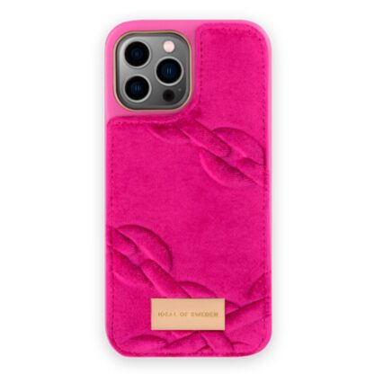 iDeal Of Sweden iPhone 13 Pro Max / 12 Pro Max Fashion Case Atelier - Velour Hyper Pink