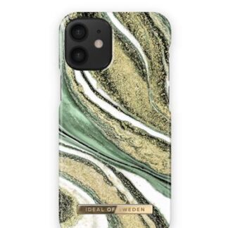 iDeal of Sweden Apple iPhone 12 / 12 Pro IDEAL Fashion Case - Cosmic Green Swirl