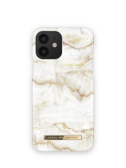 iDeal of Sweden Apple iPhone 12 / 12 Pro IDEAL Fashion Case - Golden Pearl Marble