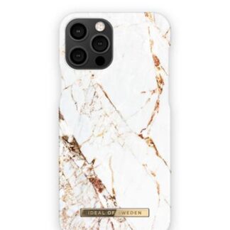 iDeal of Sweden Apple iPhone 12 / 12 Pro IDEAL Fashion Case - Carrara Gold